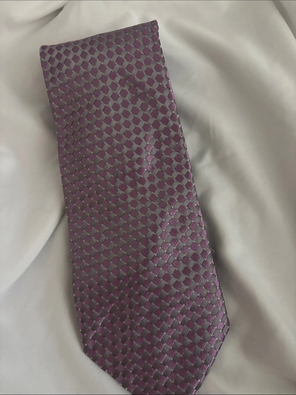 Charvet Classic Purple Patterned Men's Tie
